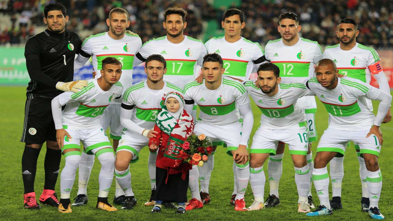 Classement Fifa: l’Algérie termine l’année 2017 à la 58e place