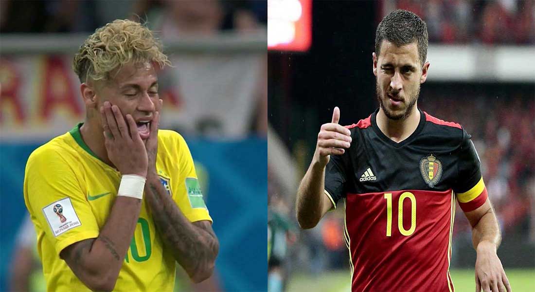 Mondial 2018 : Brésil-Belgique, un affrontement entre deux ténors