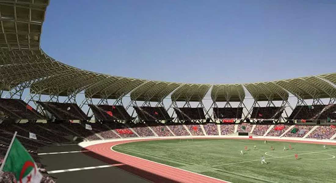 Le nouveau stade olympique d’Oran livré en mars 2020