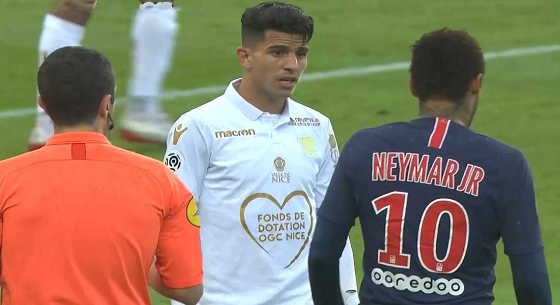 Ligue 1 France : PSG – NICE (2-1) – Le bon match de Youcef Atal – Vidéo