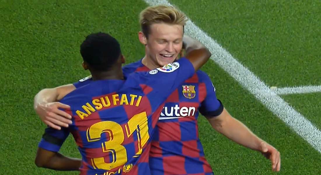 Espagne : le Barça bat Valence 5-2 , Ansu Fati une étoile qui monte, vidéo