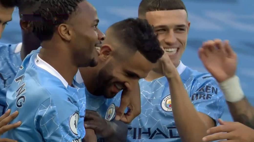 FA CUP : Manchester City bat Southmpton (4-1),  Mahrez signe le 4e but- Vidéo