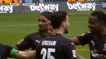 Ramy Bensebaini buteur face au Werder Breme