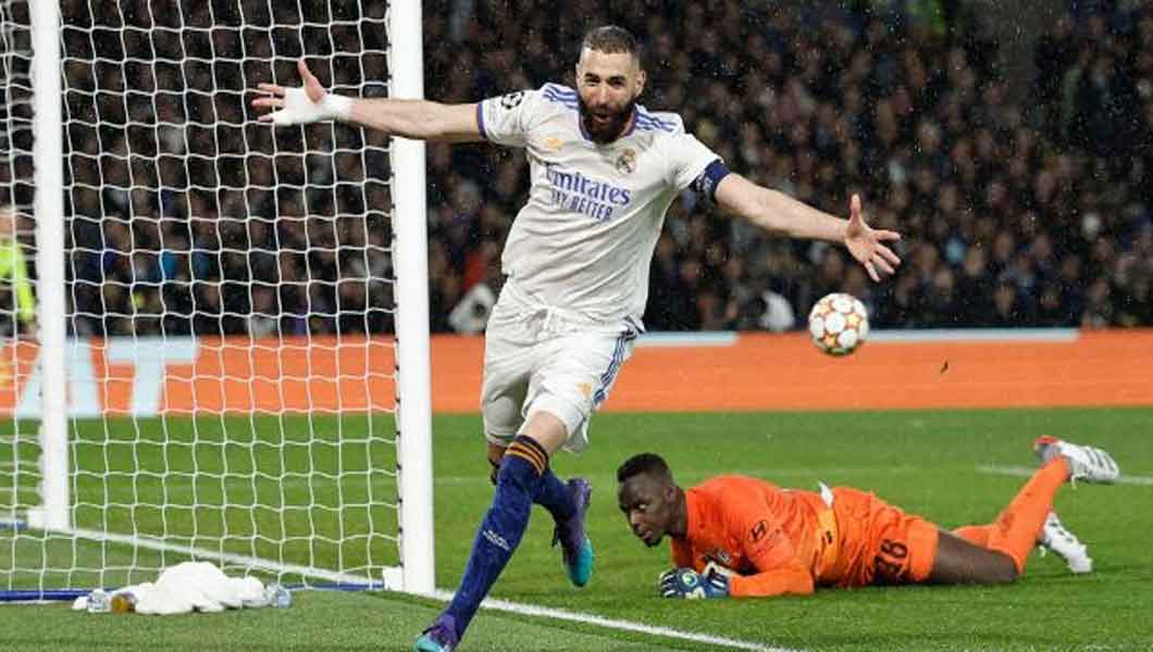 Ligue des Champions : Les buts des quarts de finale aller, avec le triplé de Benzema – Vidéo