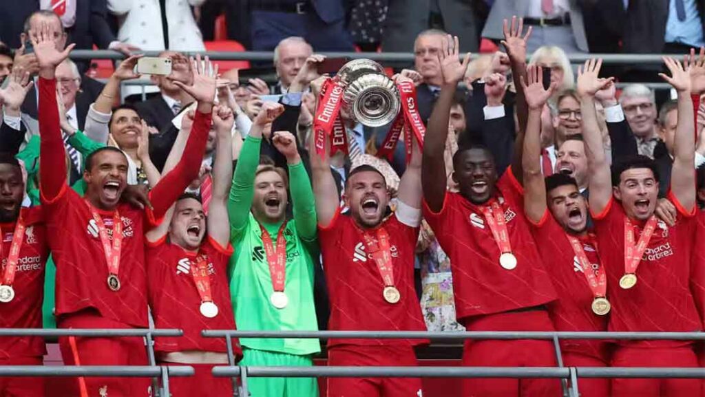Reds Liverpool FA CUP 2022