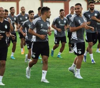 entraînement algérie