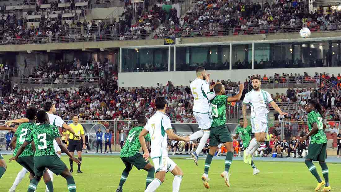  Les images du match amical ALGERIE – NIGERIA (2-1)