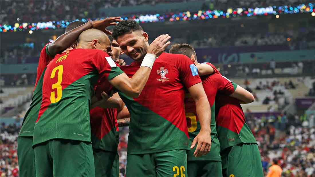 MONDIAL 2022 : PORTUGAL – SUISSE (6-1) – AVEC UN TRIPLÉ POUR GONÇALO RAMOS – VIDEO