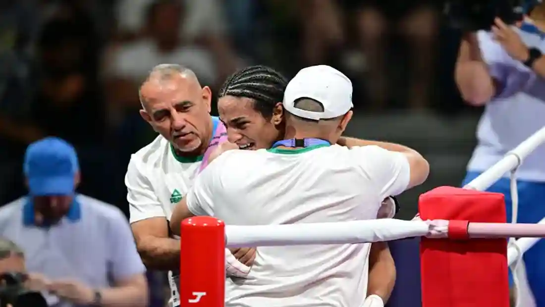 JO 2024 : Imane Khelif Triomphe sur le Ring Face à Hamori et pas sur les réseaux sociaux – Vidéo