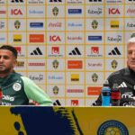 Conférence de presse à Stockholm : Petkovic et Mahrez affichent leur ambition avant le choc face à la Suède – Vidéo