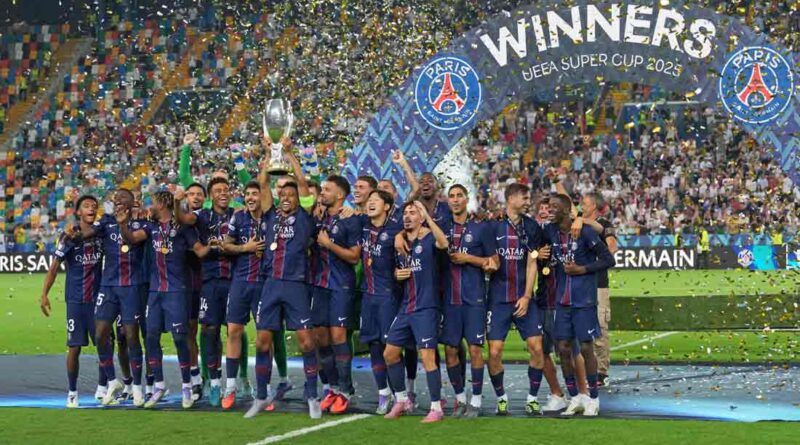 PSG – Tottenham : Paris s’offre la Supercoupe d’Europe au bout du suspense – Les images