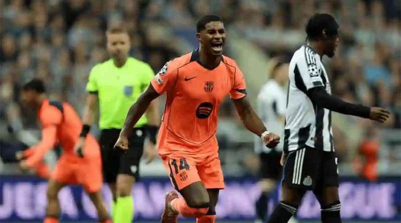Ligue des Champions :  FC Barcelone frappe à Newcastle et Manchester City maîtrise Naples – Vidéo