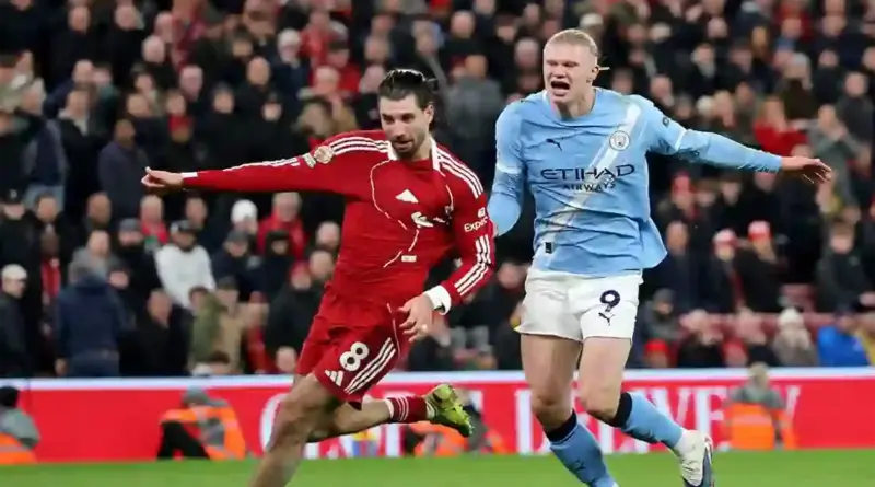 Premier League : Manchester City renverse Liverpool à Anfield – Vidéo