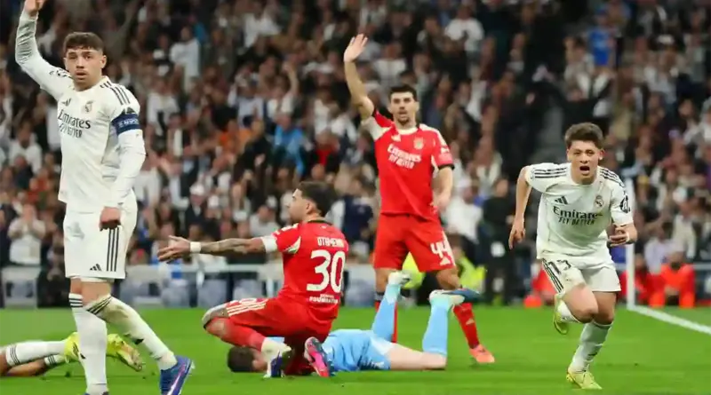 Ligue des Champions : Le Real Madrid bat Benfica et file en huitièmes de finale – Vidéo
