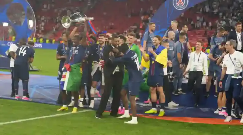 Ligue des Champions : Le PSG sacré champion d’Europe face à Arsenal – Les images de la Finale